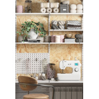 Перфопанель ПРАКТИК Home GP 90х40 белая