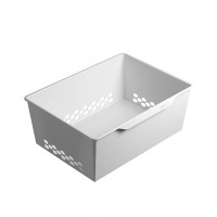 Корзина пластиковая ПРАКТИК Home GBP 60х20 белая Корзина пластиковая ПРАКТИК Home GBP 60х20 белая