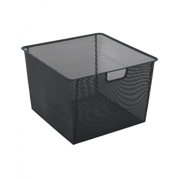 Корзина мелкосетчатая ПРАКТИК Home GBM 45х30 графит