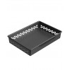 Корзина пластиковая ПРАКТИК Home GBP 60х10 графит