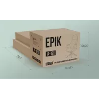 Кресло EPIK A-181-G L200 (коричневый)