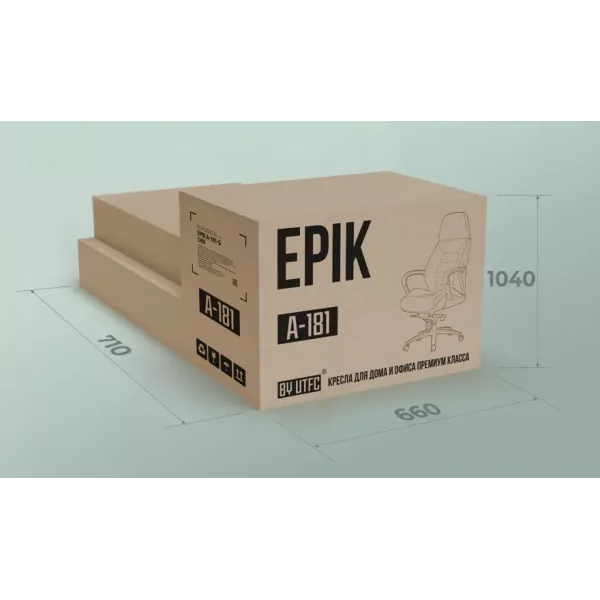Кресло EPIK A-181-G L200 (коричневый)