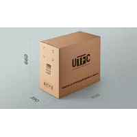 Кресло UTFC Канзас М-111 пластик/хром (кофейный)