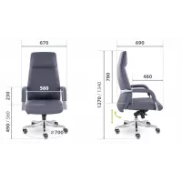 Кресло EPIK A-011-G 169 (черный)