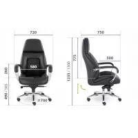 Кресло EPIK A-181-G L169 (черный)