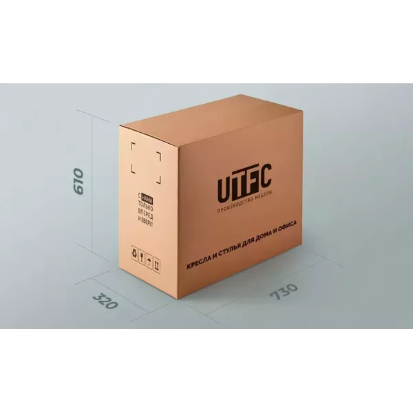 Кресло UTFC Оптима М-901 черный пластик (черный)