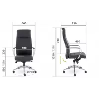 Кресло EPIK A-155-G (темно-синий)