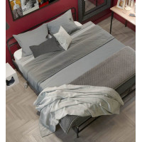 Кровати MEZA PLUS 160х200 см черные