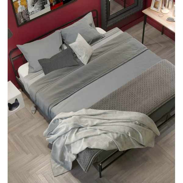 Кровати MEZA PLUS 160х200 см черные