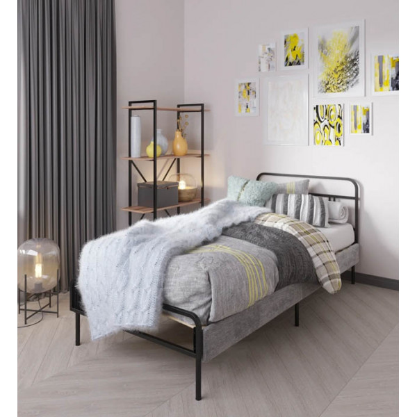 Кровати MEZA PLUS 90х200 см черные