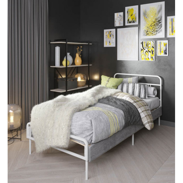 Кровати MEZA PLUS 90х200 см белые