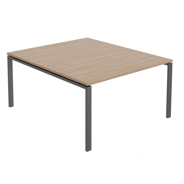 Стол для переговоров NT 140х144 вяз натуральный/антрацит Стол для переговоров NT 140х144 вяз натуральный/антрацит