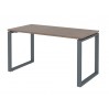 Стол NTO 120x70 темный орех/антрацит