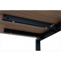 Брифинг-приставка NT 80 вяз натуральный/антрацит