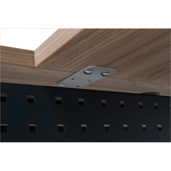 Брифинг-приставка NT 120 вяз натуральный/антрацит