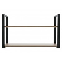 Полка Home-2 вяз натуральный/чёрный