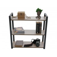 Полка Home-3 вяз натуральный/чёрный