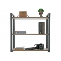 Полка Home-3 вяз натуральный/чёрный