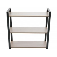 Полка Home-3 вяз натуральный/чёрный