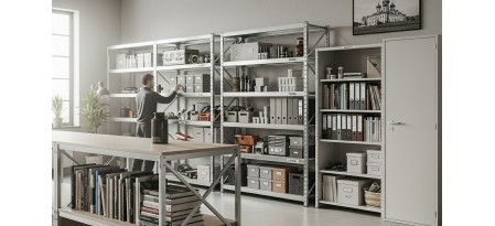 Как выбрать металлические стеллажи